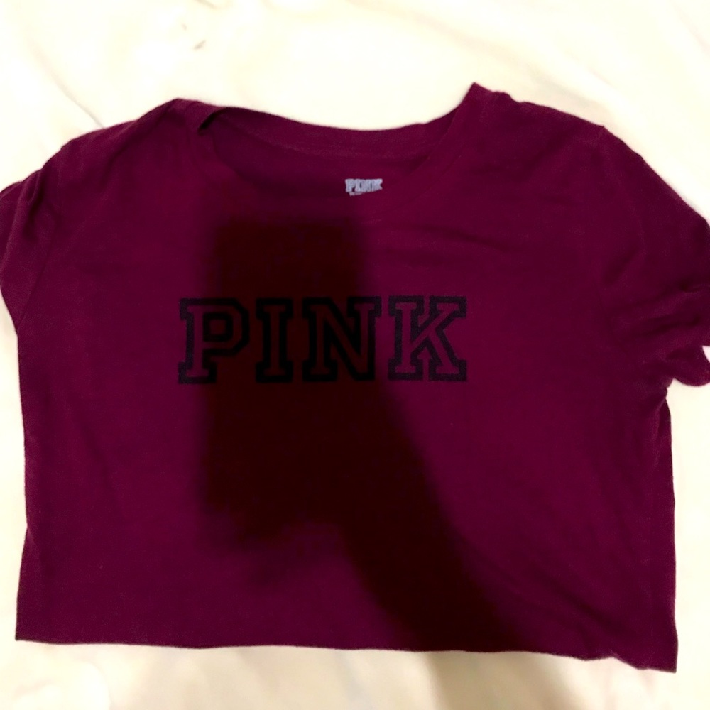Purple pink tee